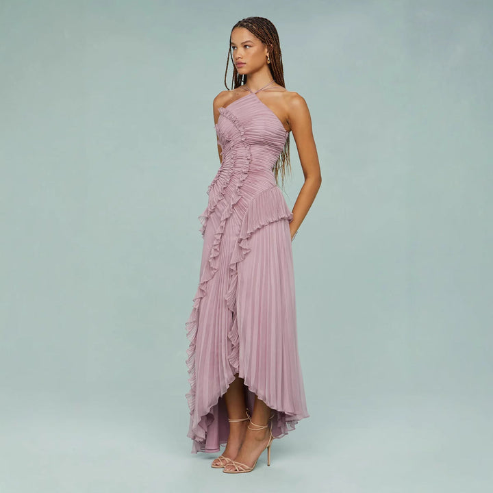 Ilyra – Buste drapé, robe tissée