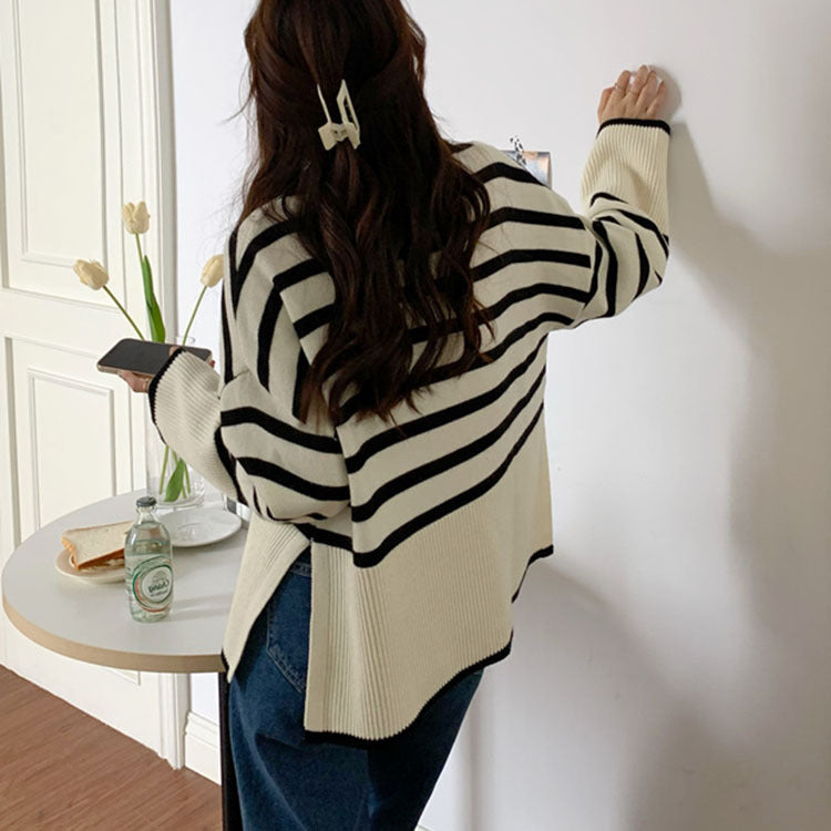 Lureva – Pull à col roulé