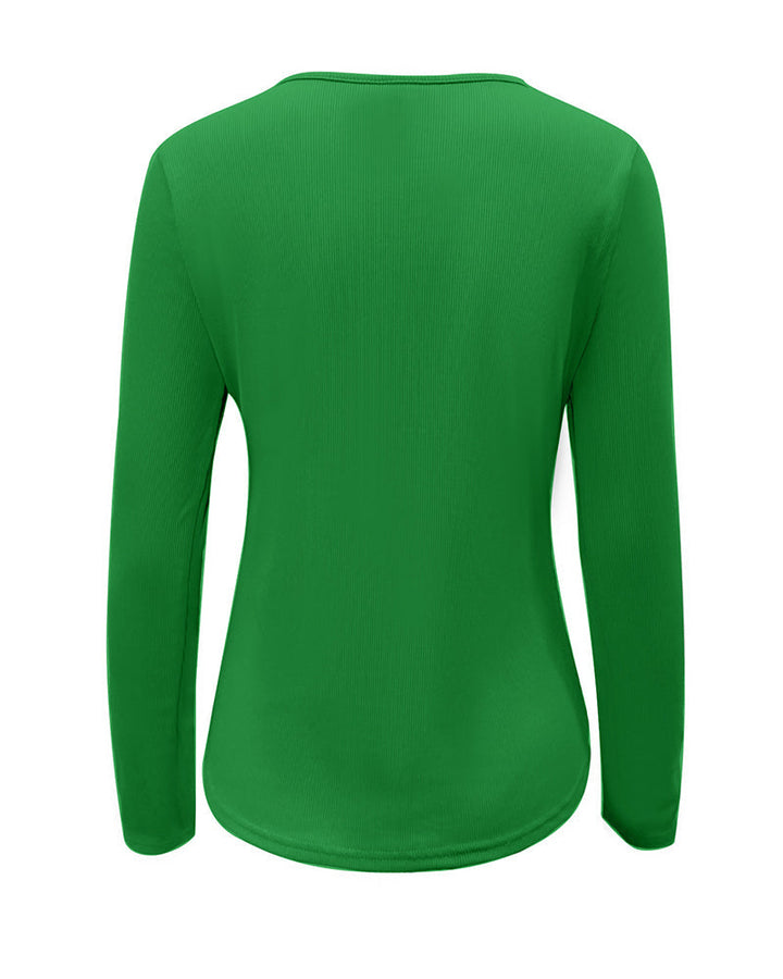 Novira – Haut à demi-zip en maille jersey