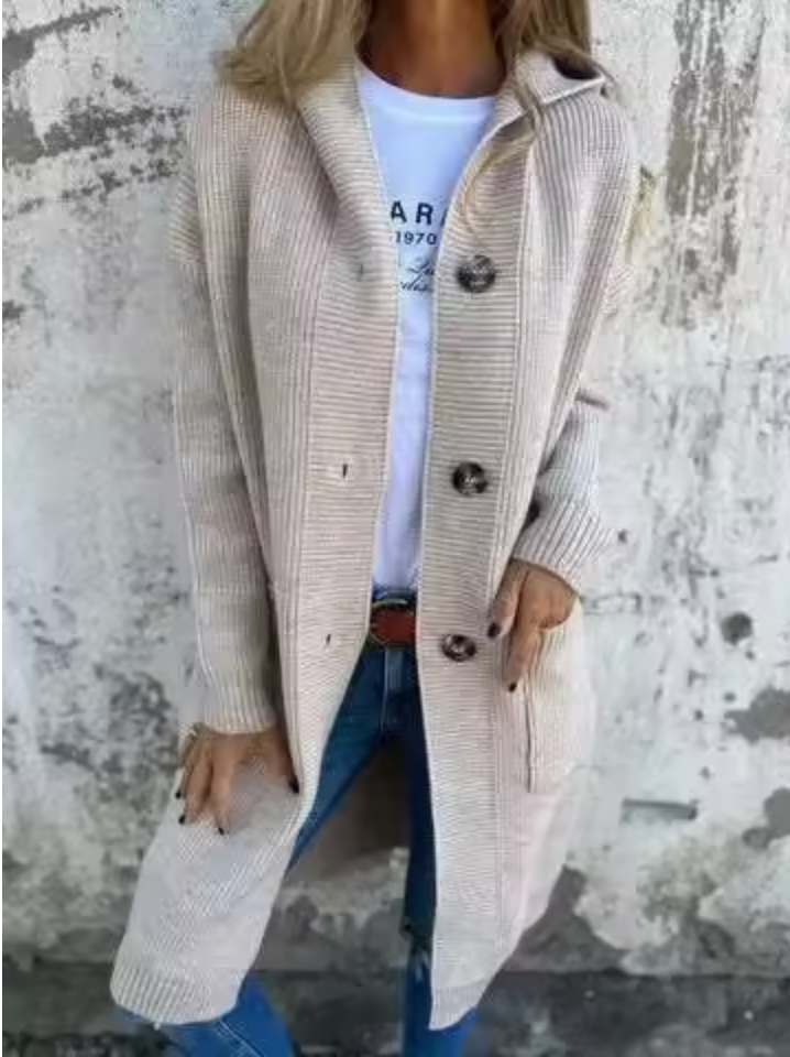 Velira – cardigan long en maille