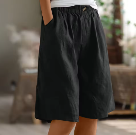 Mevira – shorts tissés à taille élastiquée