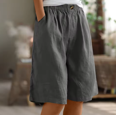 Mevira – shorts tissés à taille élastiquée