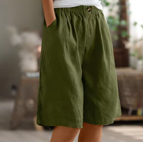 Mevira – shorts tissés à taille élastiquée