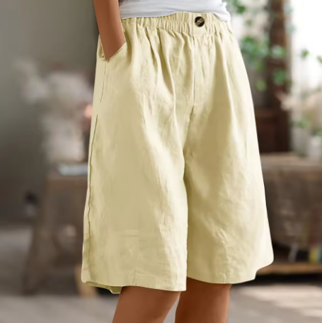 Mevira – shorts tissés à taille élastiquée