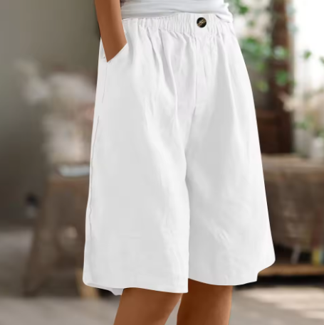 Mevira – shorts tissés à taille élastiquée