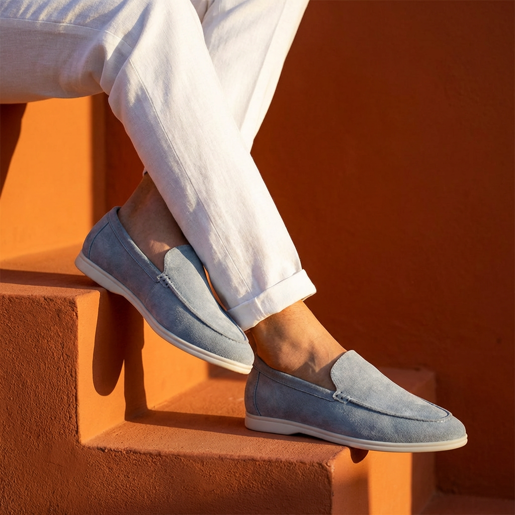 Torven - Slip-On Suede Loafers