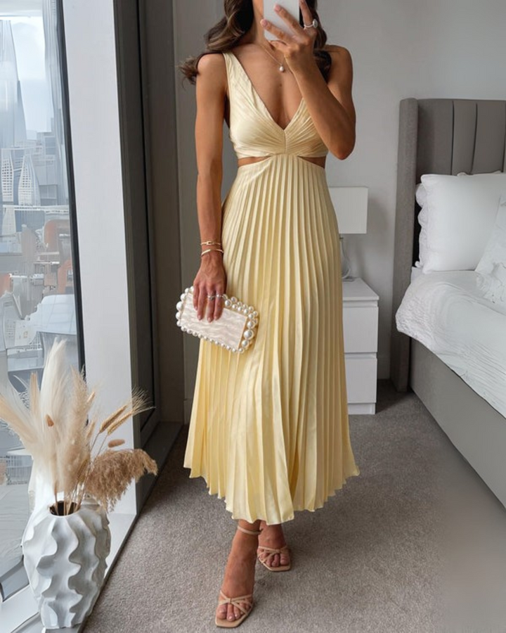 Ivora – Robe à torsade devant