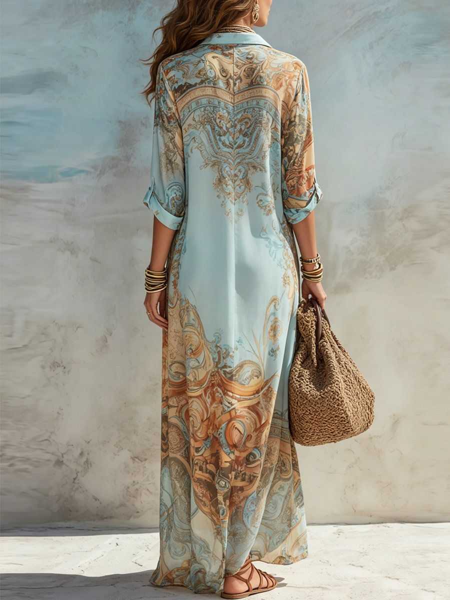 Nivara – blouse coupe maxi