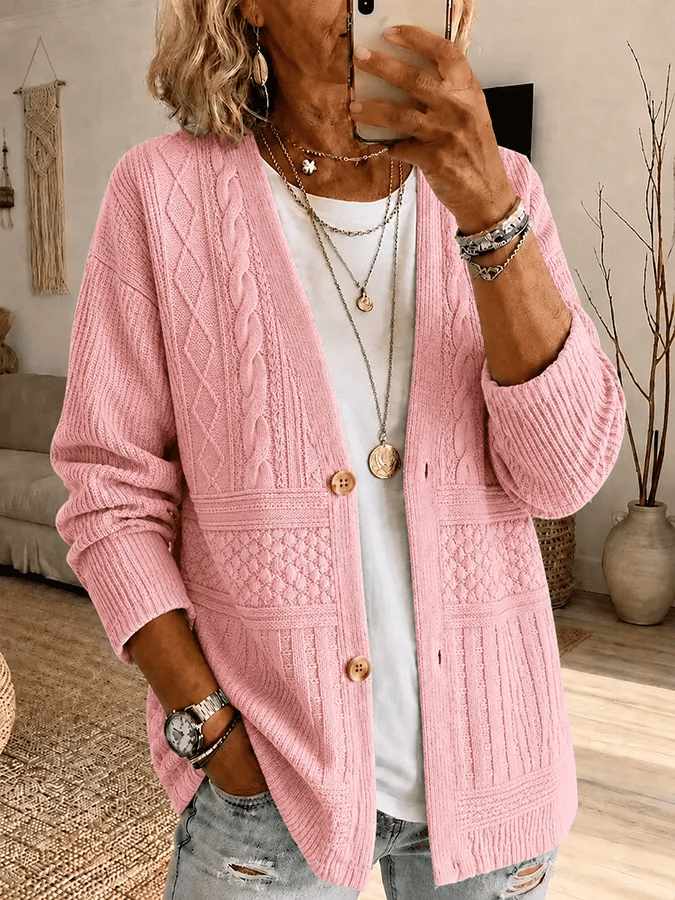 Nalira – Cardigan en jersey imprimé