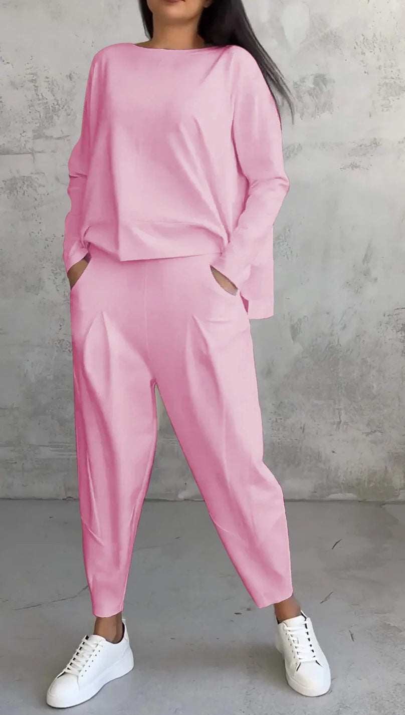 Mirevi – Col rond en mélange de coton, ensemble