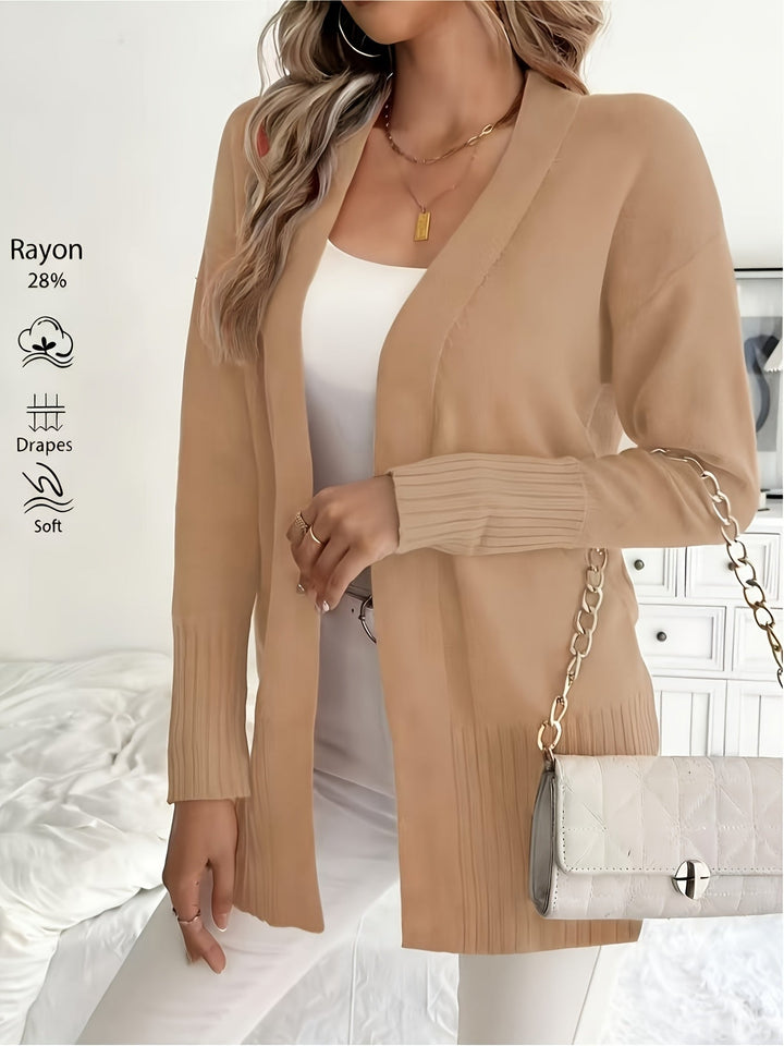 Tivora – gilet long en maille