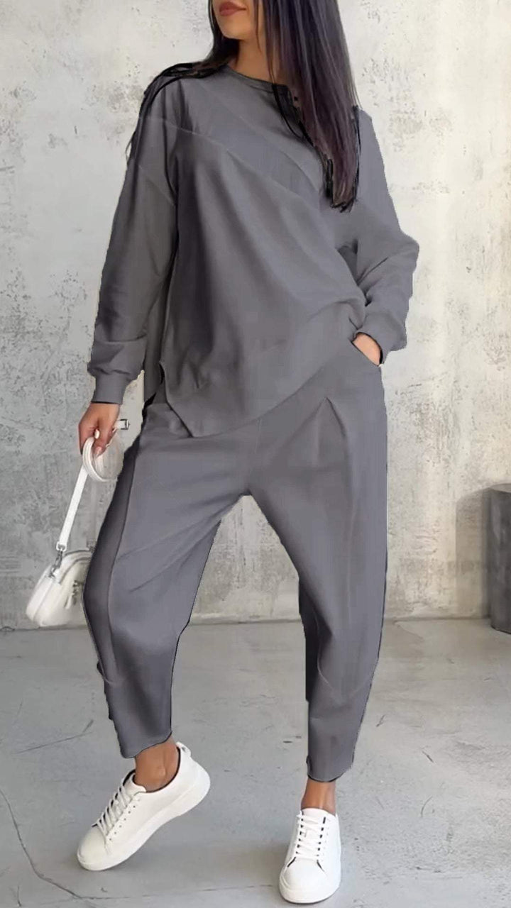 Mirevi – Col rond en mélange de coton, ensemble