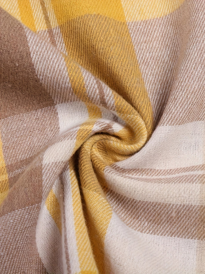 Rilena – chemise à manches longues à carreaux vichy