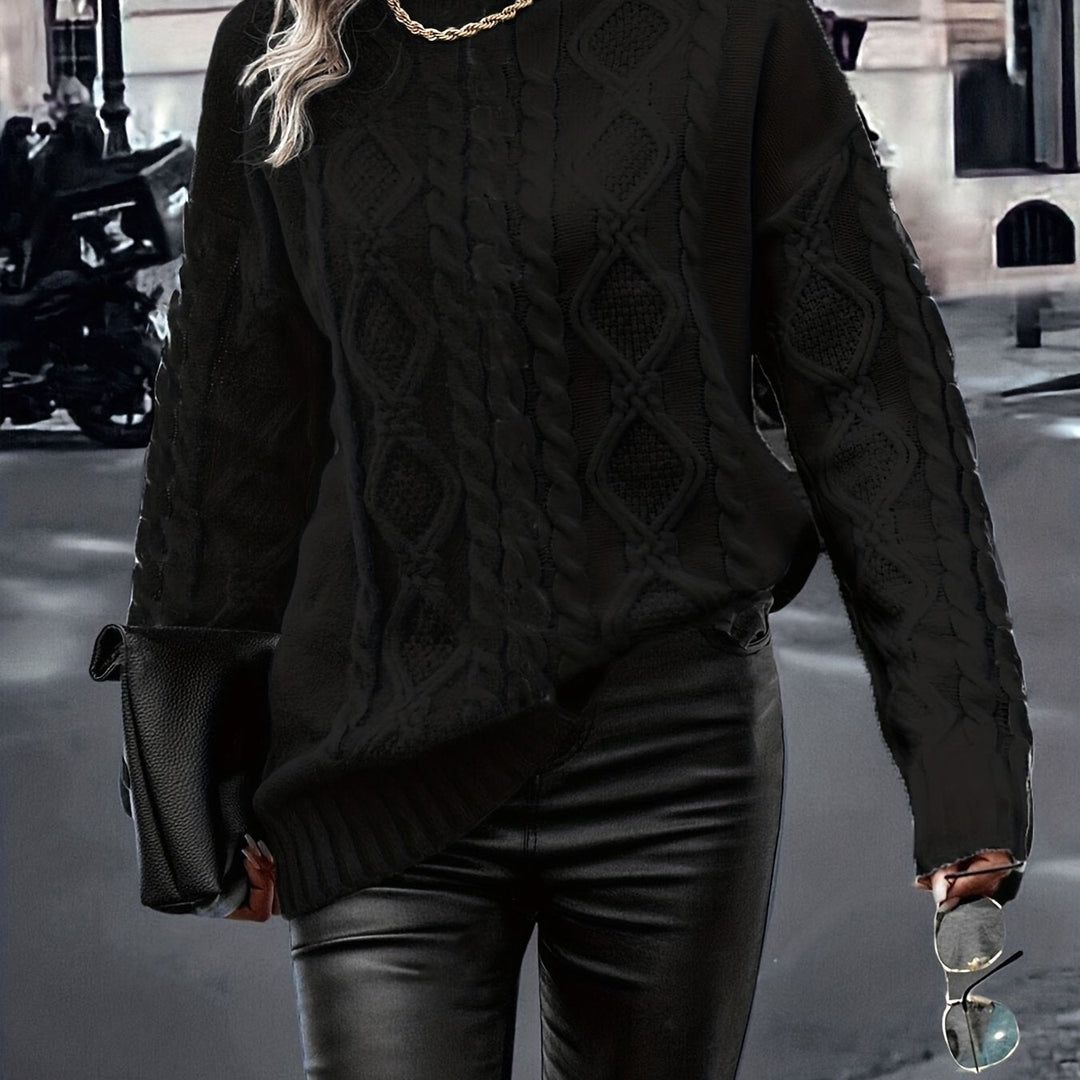 Nerise – Blouse en tricot à rayures verticales