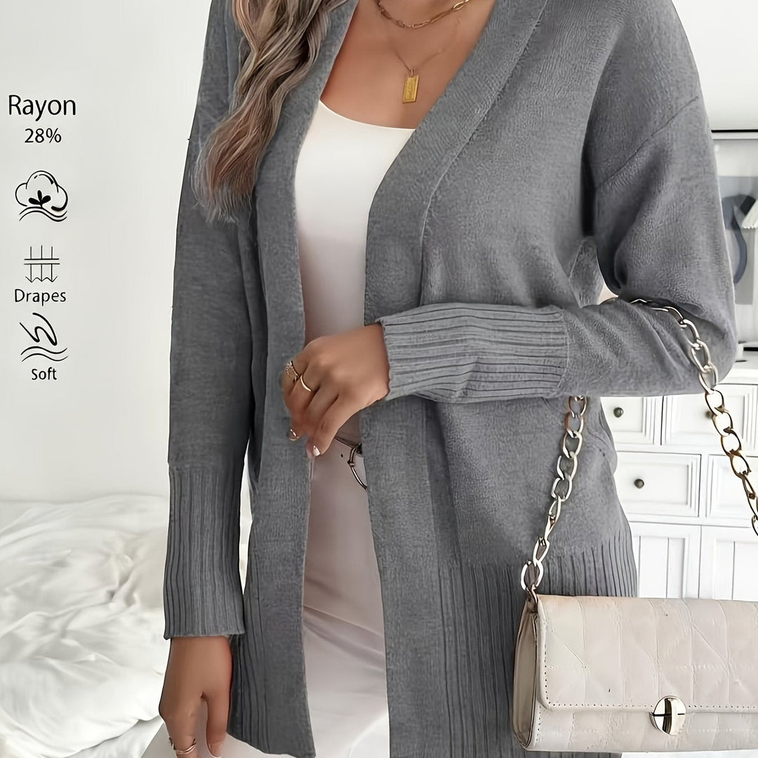 Tivora – gilet long en maille