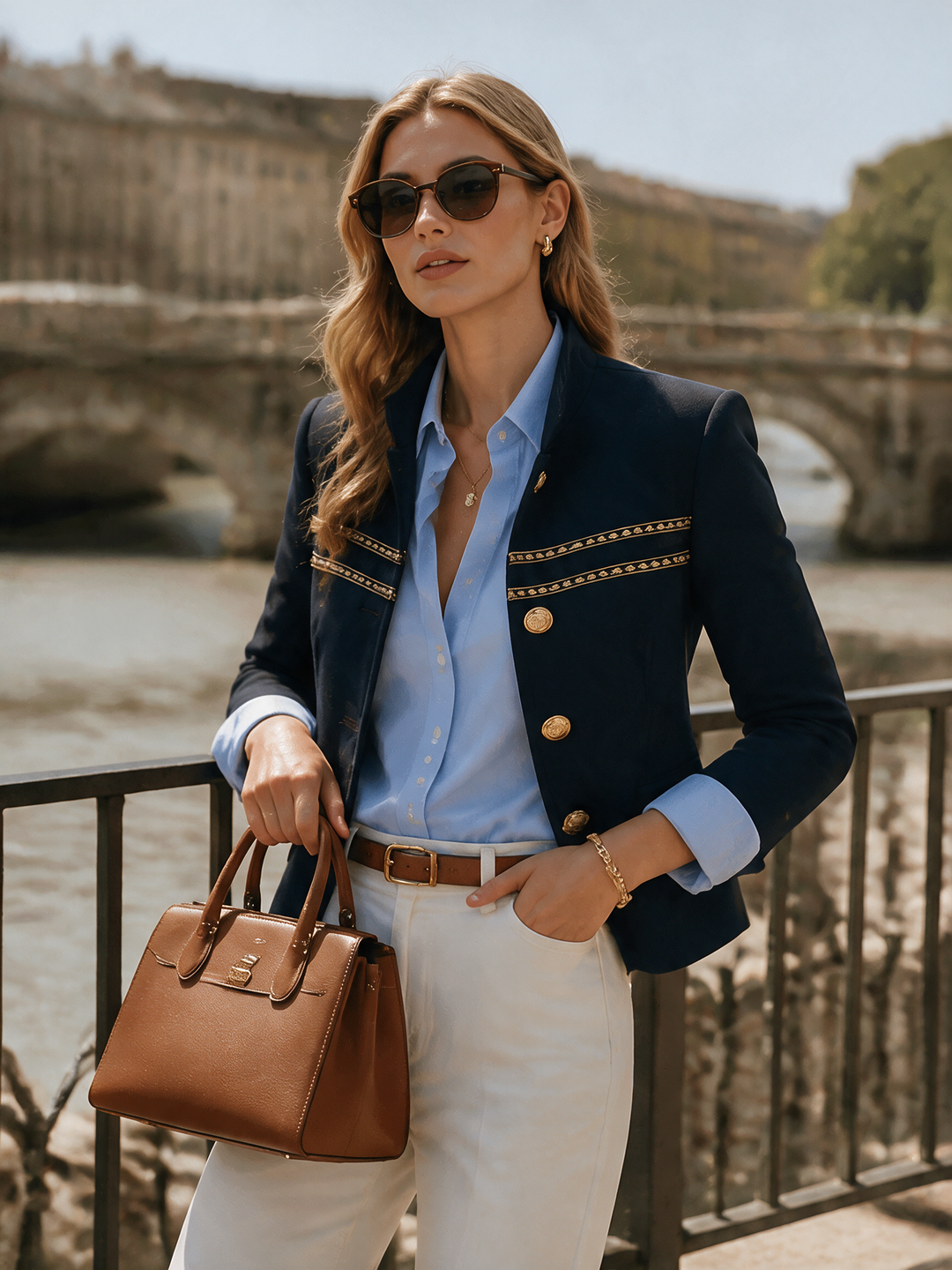 Nivara – Col montant en tissu, veste