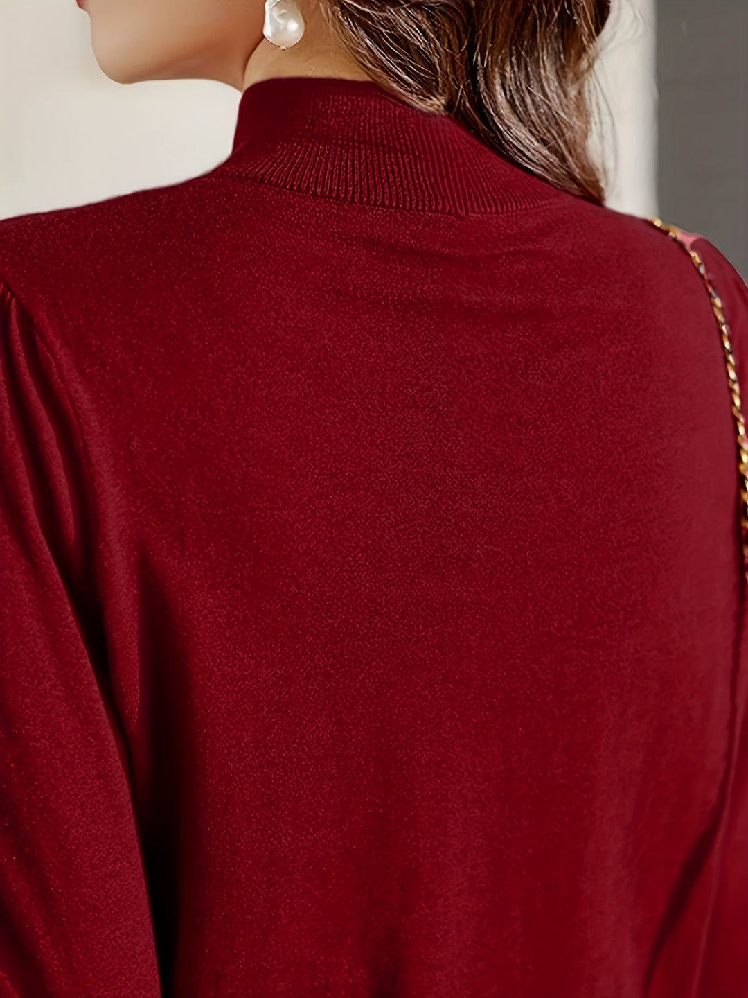 Neraya – pull en viscose à détails perlés