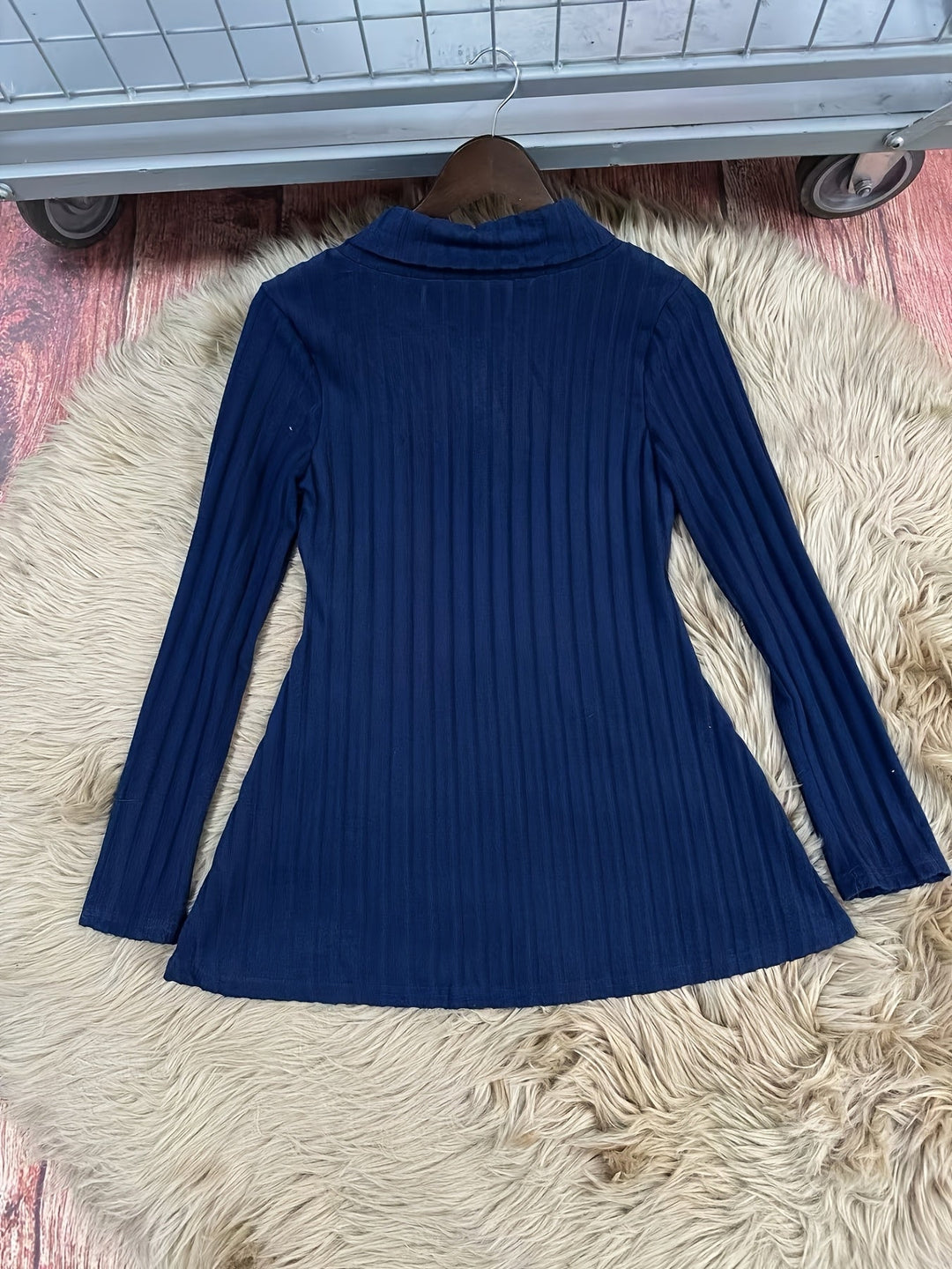 Tavina – T-shirt en maille patchwork