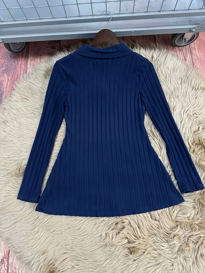 Tavina – T-shirt en maille patchwork