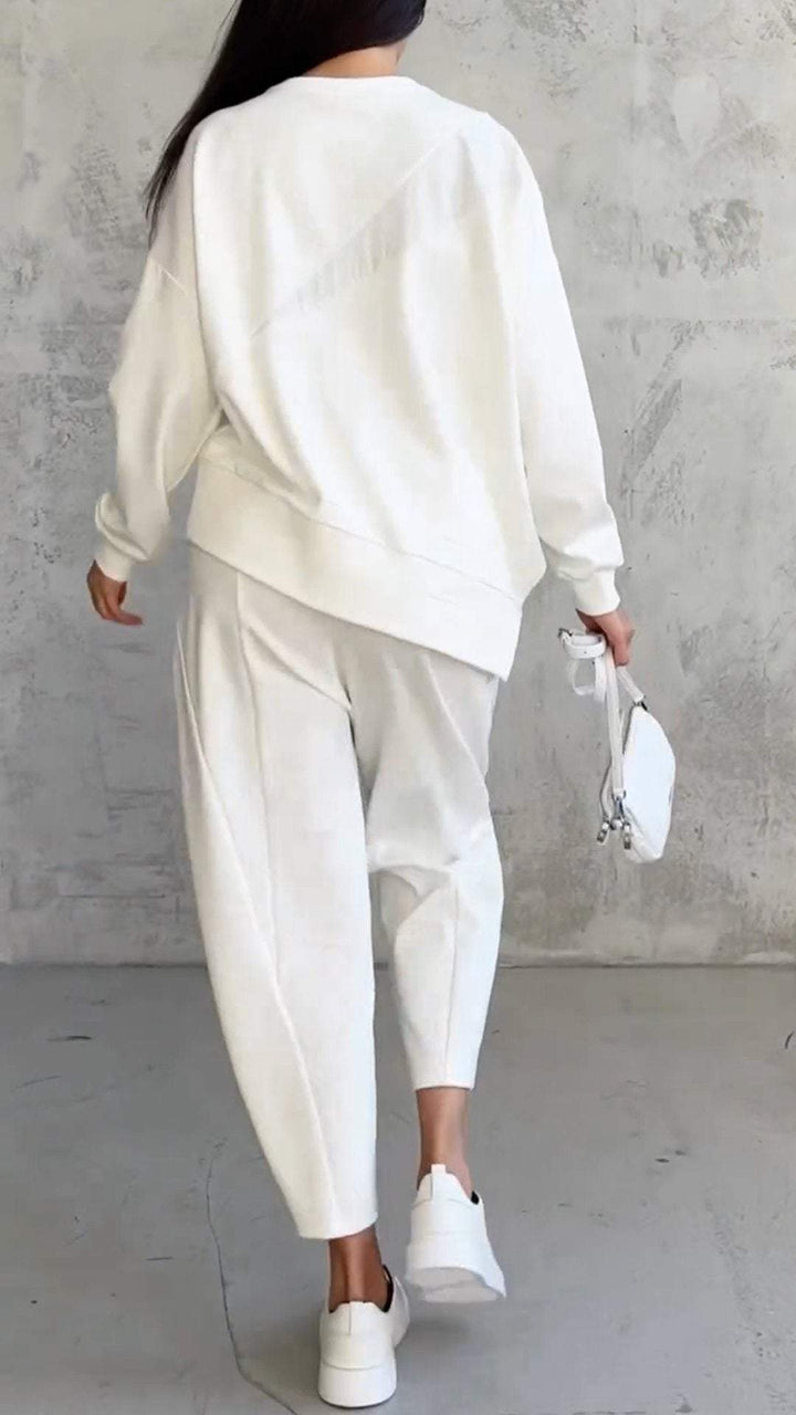 Mirevi – Col rond en mélange de coton, ensemble