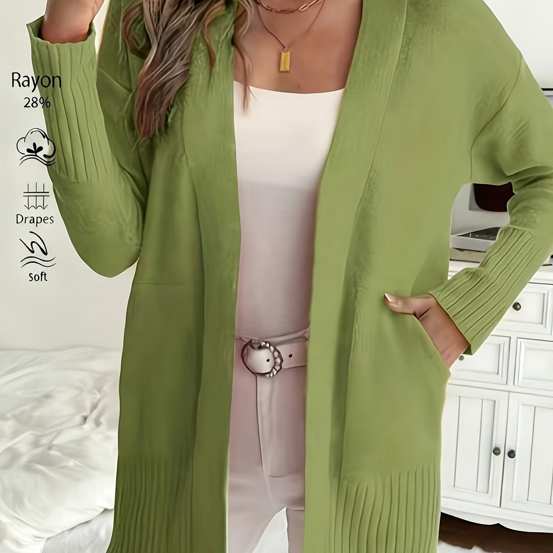 Tivora – gilet long en maille