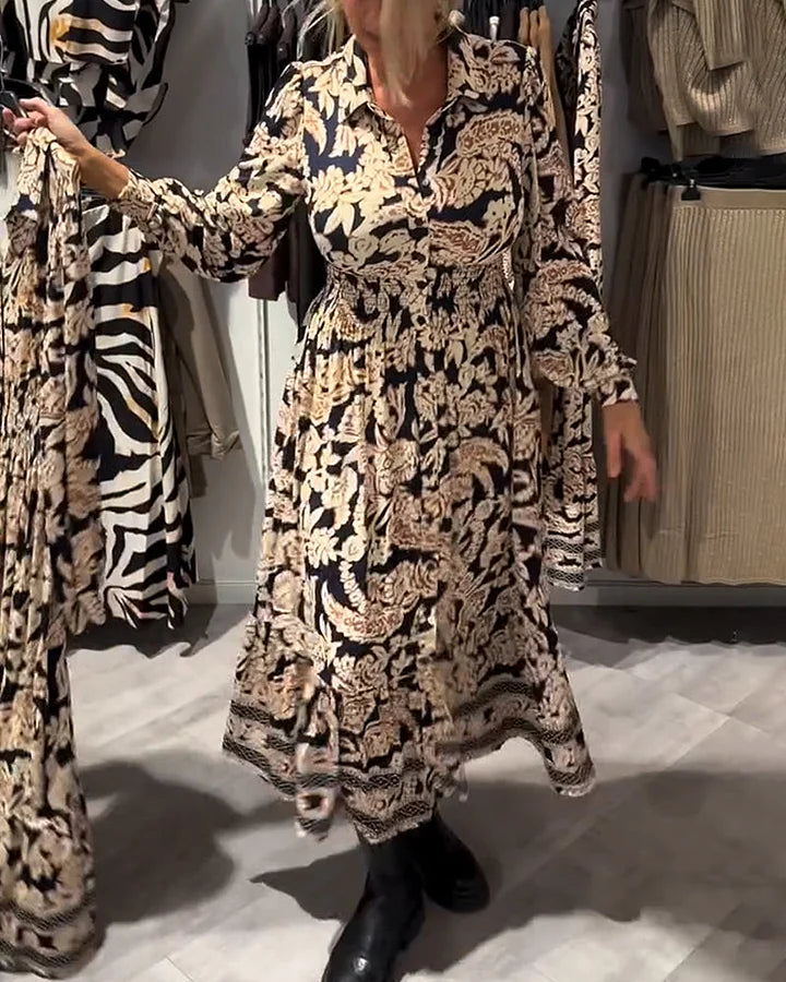 Naliri – robe chemise à imprimé floral