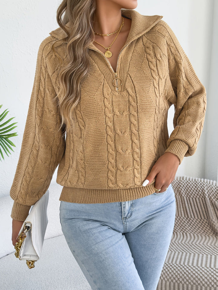 Mevira – pull en maille à manches lanterne