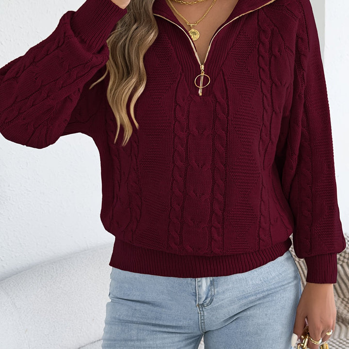 Mevira – pull en maille à manches lanterne