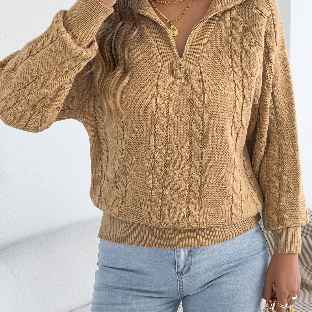 Mevira – pull en maille à manches lanterne