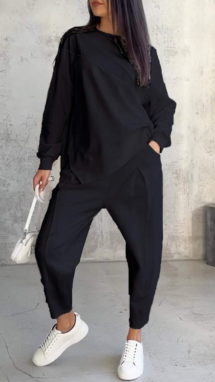 Mirevi – Col rond en mélange de coton, ensemble
