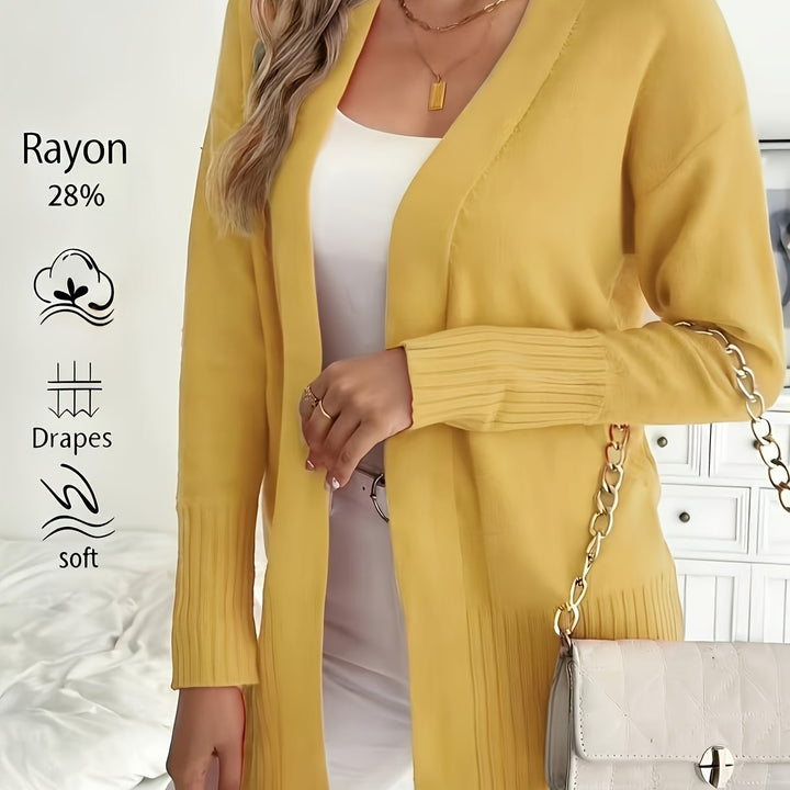 Tivora – gilet long en maille