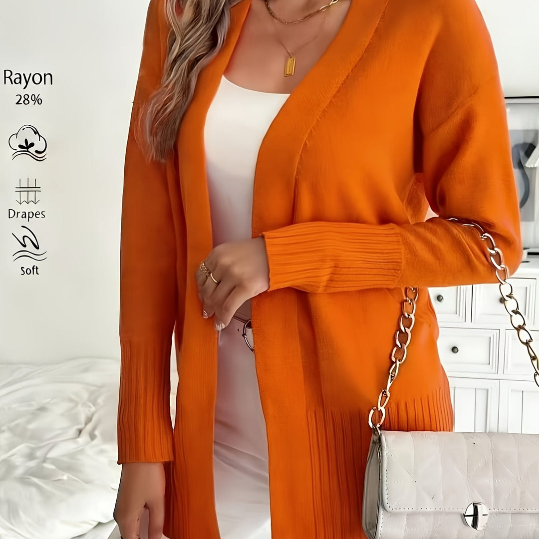 Tivora – gilet long en maille