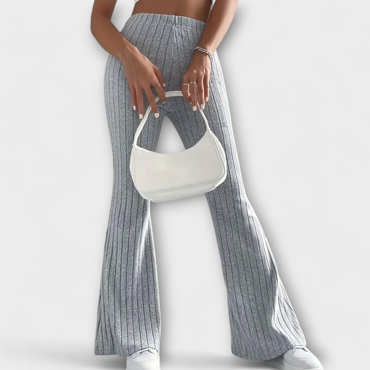 Velara – Pantalon tissé à taille élastique