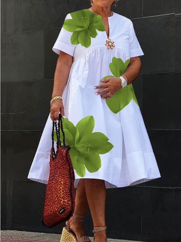 Orvina – Robe midi plissée tissée