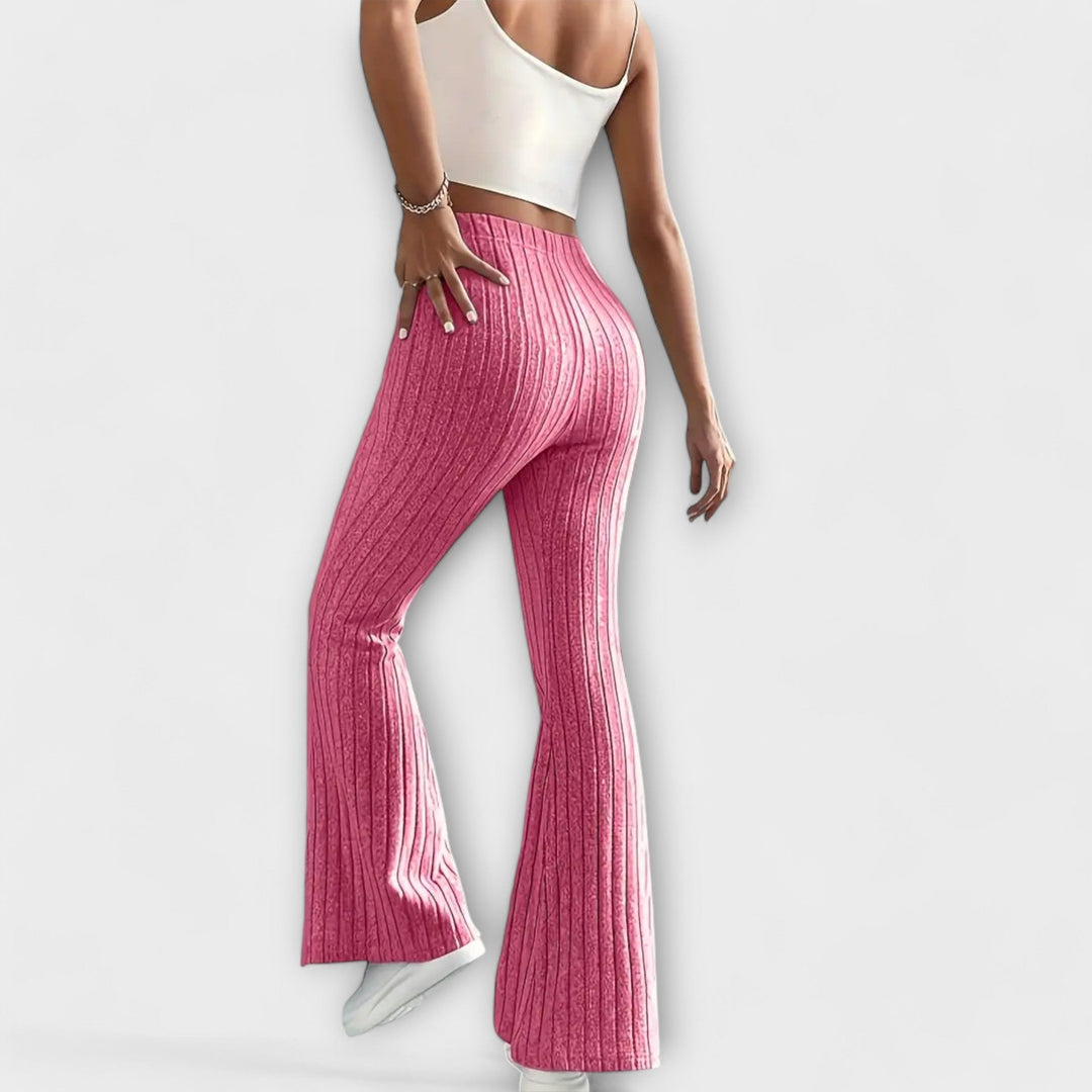 Velara – Pantalon tissé à taille élastique