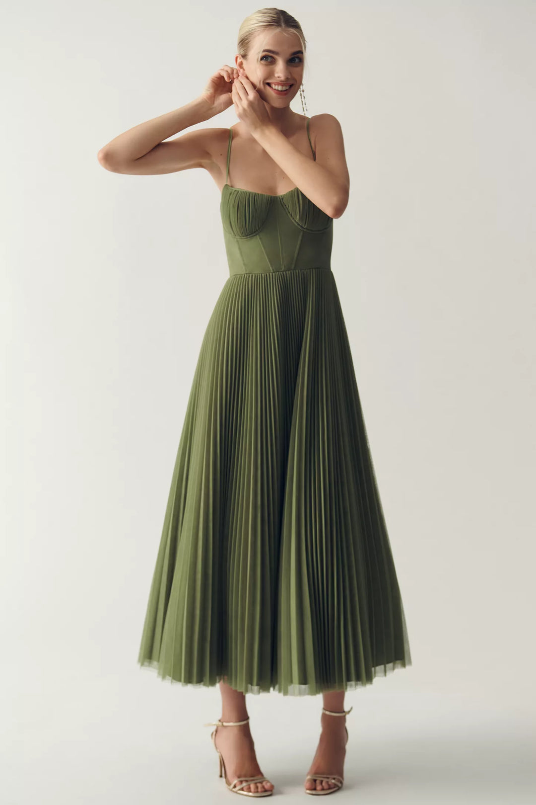 Solyne – Robe dos nu tissée