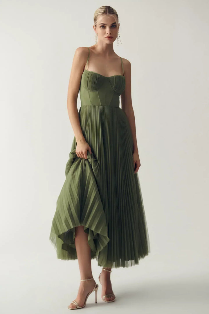 Solyne – Robe dos nu tissée
