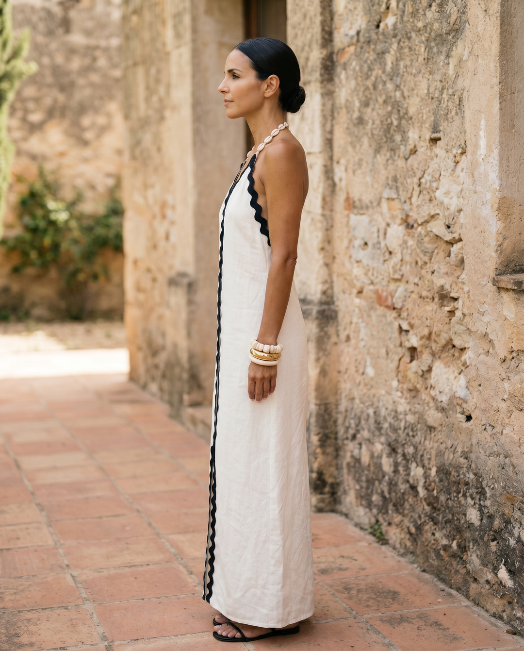 Noreli – coupe allongée, robe longue