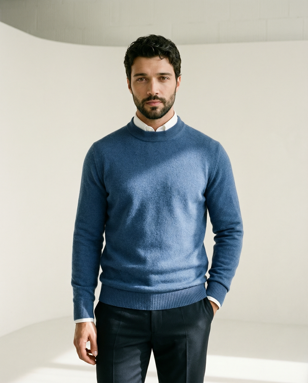 Averen - Fine-Gauge Cashmere-Blend Jumper
