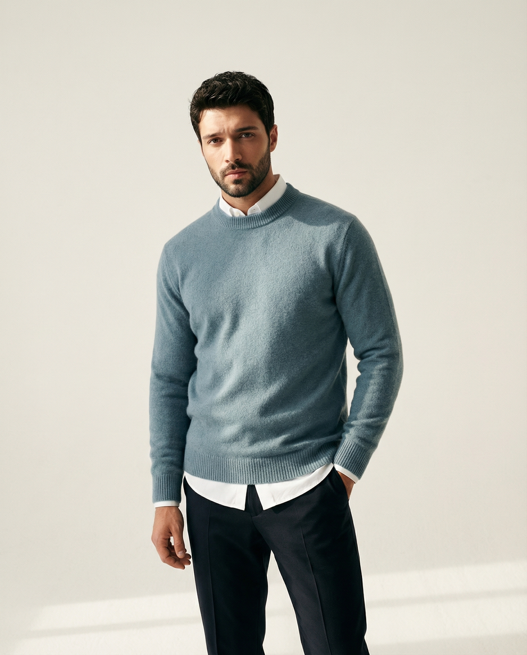 Averen - Fine-Gauge Cashmere-Blend Jumper
