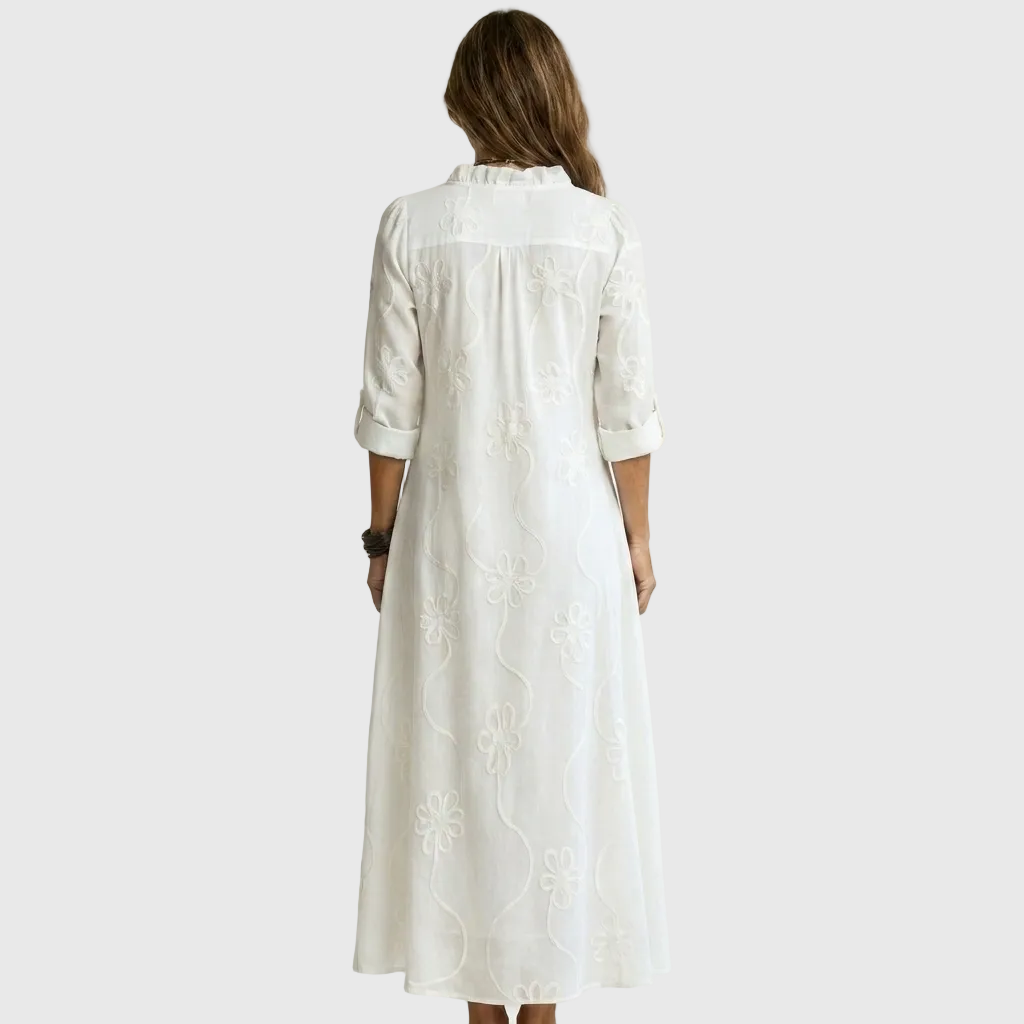 Nivara – Robe maxi tissée