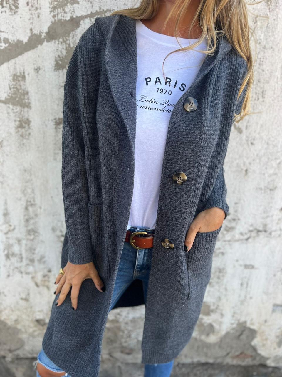 Velira – cardigan long en maille