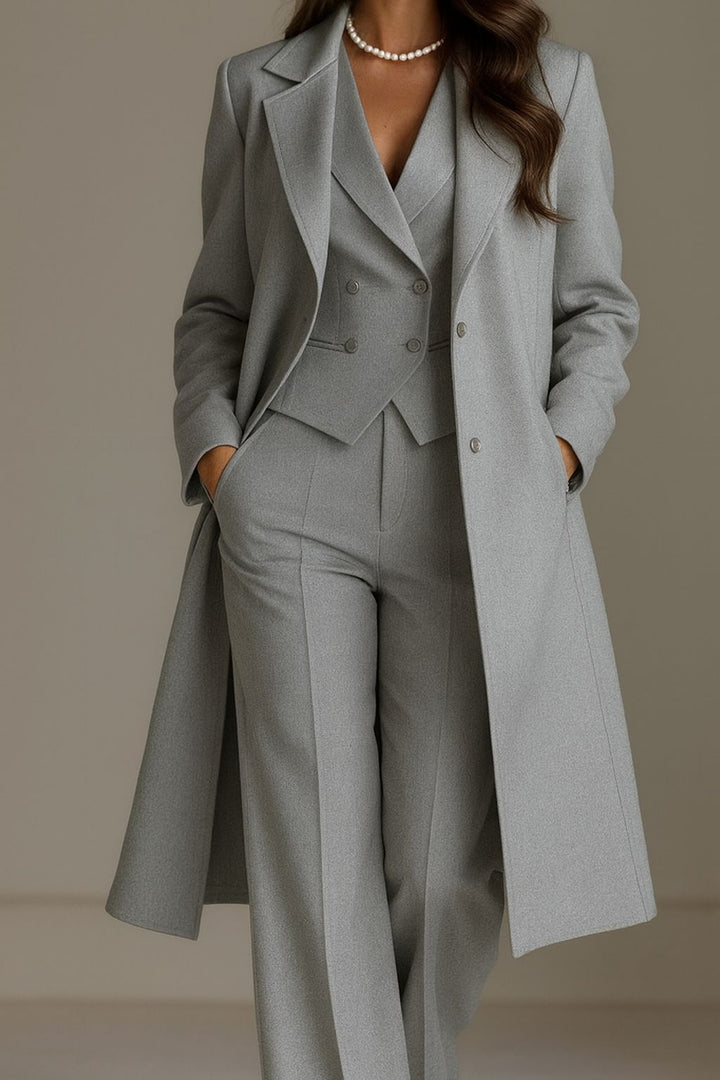 Brenzo – Ensemble manteau et costume sur mesure