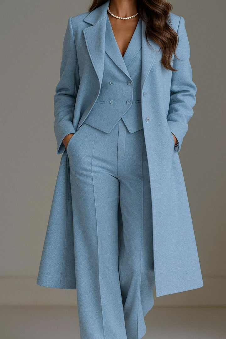 Brenzo – Ensemble manteau et costume sur mesure