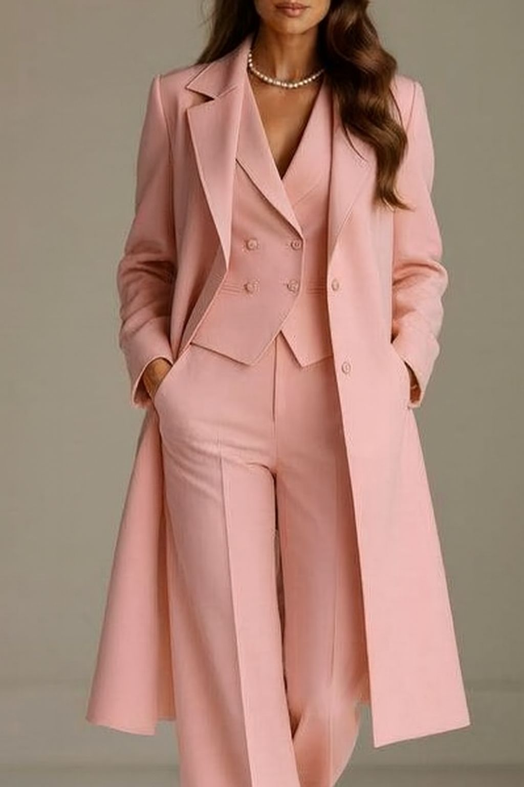 Brenzo – Ensemble manteau et costume sur mesure