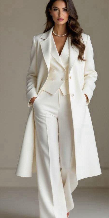 Brenzo – Ensemble manteau et costume sur mesure