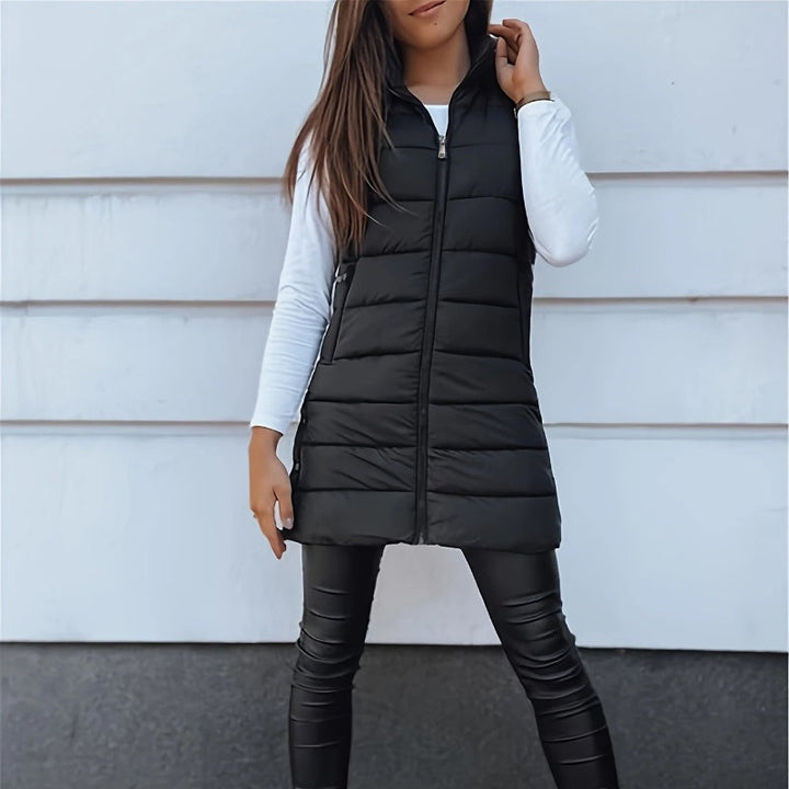 Luniva – Veste matelassée sans manches en coton