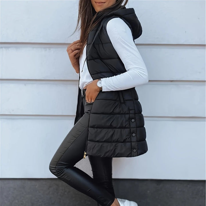 Luniva – Veste matelassée sans manches en coton