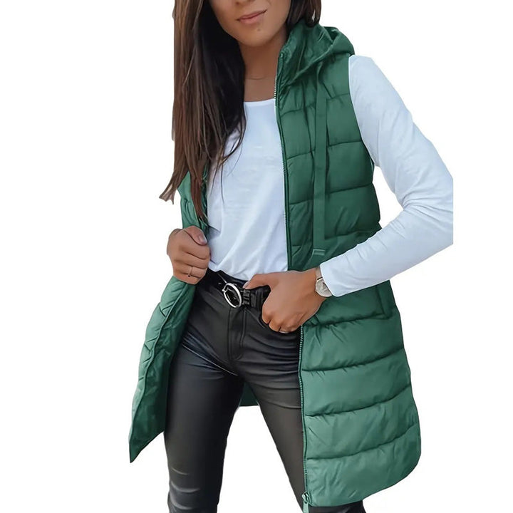Luniva – Veste matelassée sans manches en coton