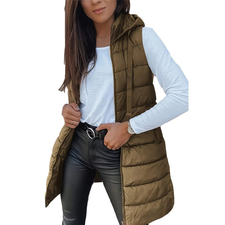 Luniva – Veste matelassée sans manches en coton